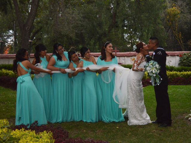 La boda de Erick y Montserrat en Teoloyucán, Estado México 19