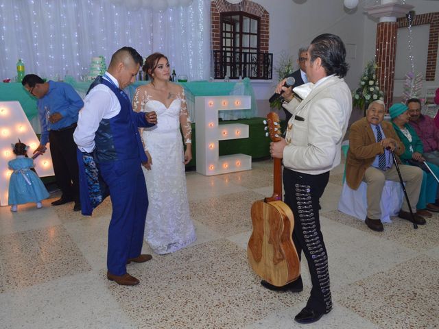 La boda de Erick y Montserrat en Teoloyucán, Estado México 41