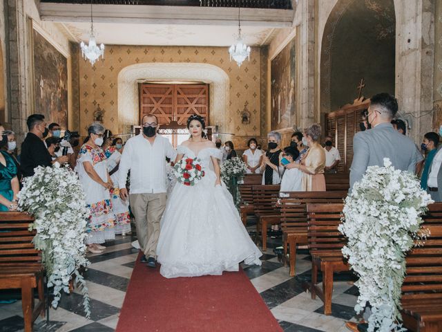 La boda de Erick y Grecia en Mérida, Yucatán 6