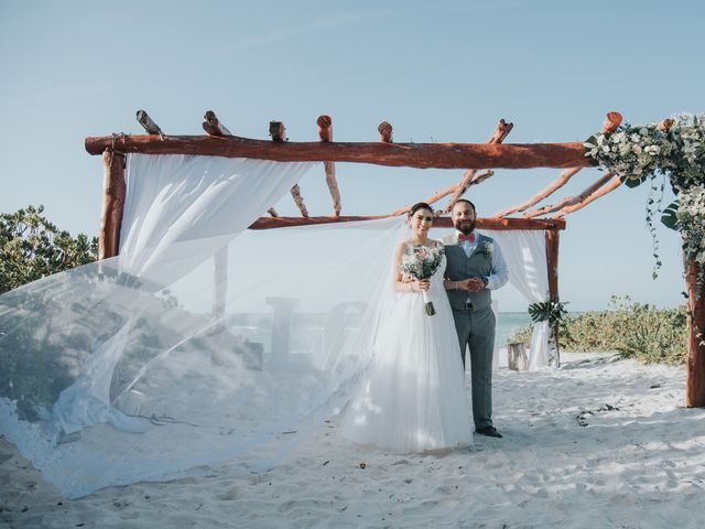 La boda de Michael y Lizbeth en Telchac Puerto, Yucatán 8