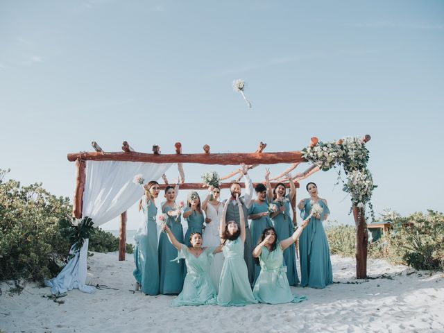 La boda de Michael y Lizbeth en Telchac Puerto, Yucatán 13