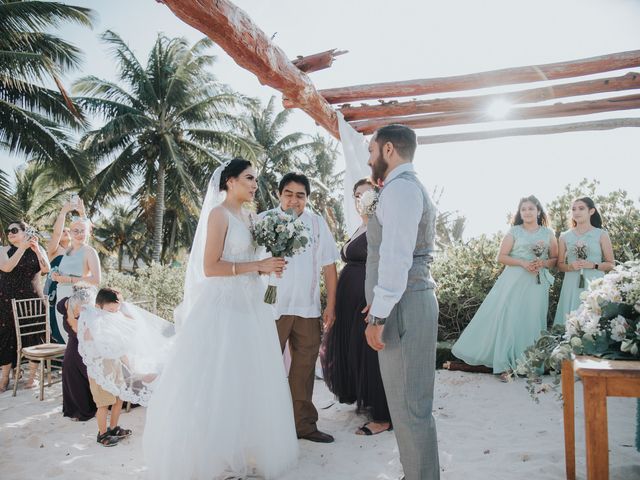 La boda de Michael y Lizbeth en Telchac Puerto, Yucatán 70