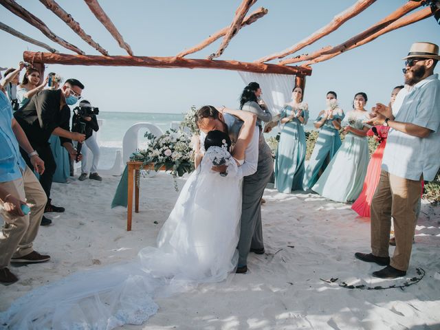 La boda de Michael y Lizbeth en Telchac Puerto, Yucatán 89