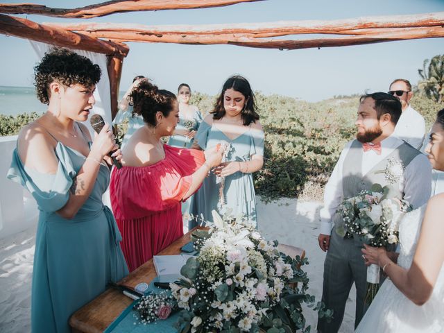 La boda de Michael y Lizbeth en Telchac Puerto, Yucatán 91