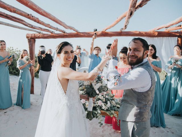 La boda de Michael y Lizbeth en Telchac Puerto, Yucatán 96