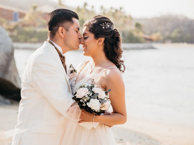 La boda de Walter y Gabriela en Huatulco, Oaxaca 34