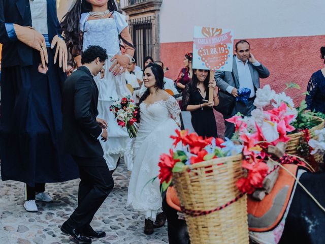 La boda de Jonathan y Karla en San Miguel de Allende, Guanajuato 40