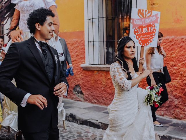 La boda de Jonathan y Karla en San Miguel de Allende, Guanajuato 46