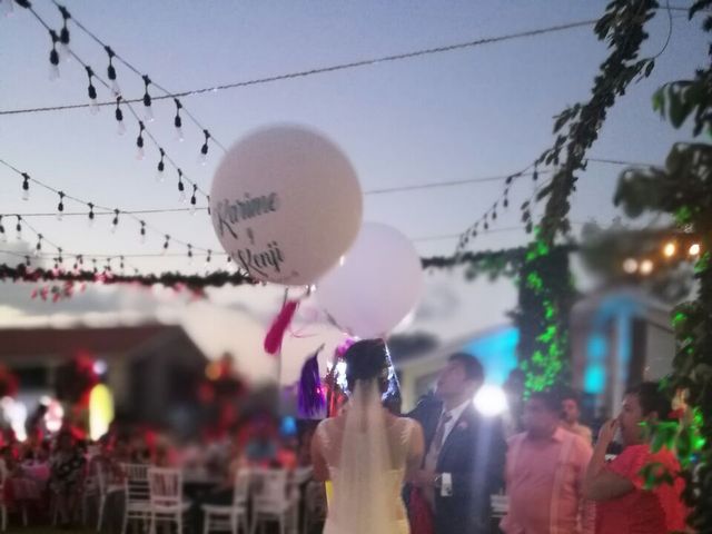 La boda de Kenji  y Karime  en Bacalar, Quintana Roo 7