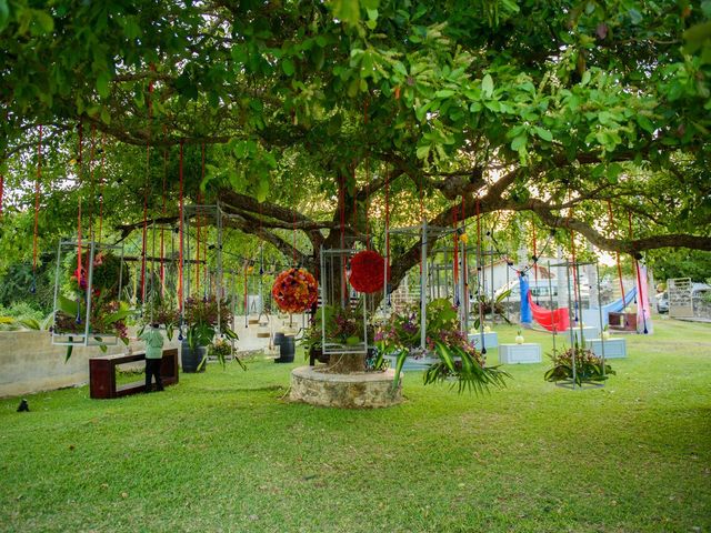 La boda de Kenji  y Karime  en Bacalar, Quintana Roo 52