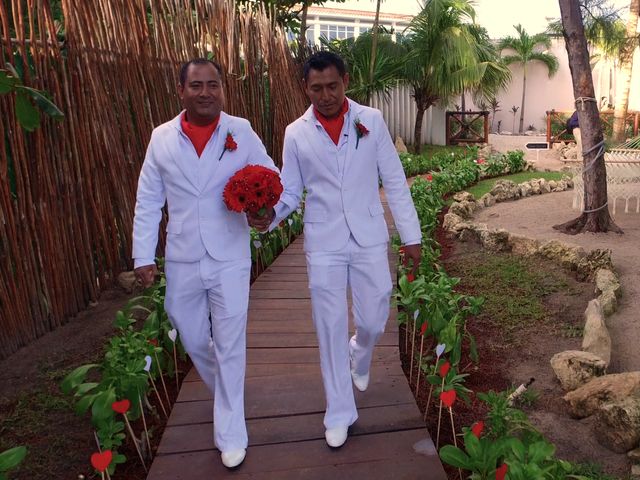 La boda de Omar y Renato en Playa del Carmen, Quintana Roo 17