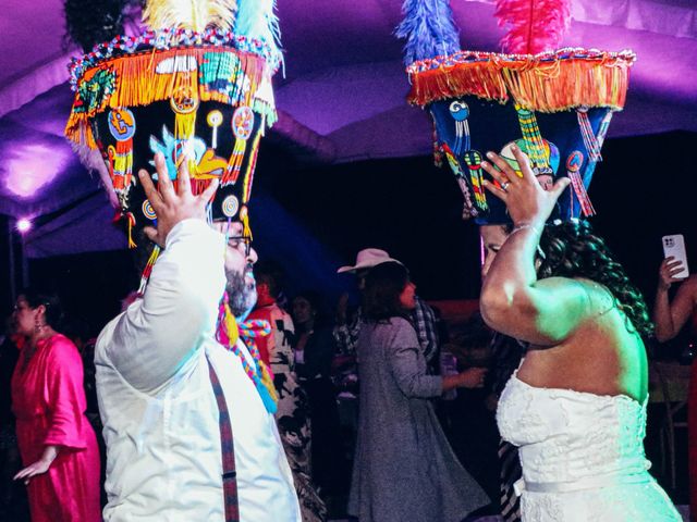 La boda de Edwin y Sara en Amecameca, Estado México 100