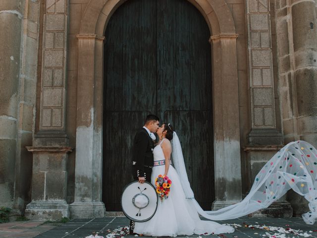 La boda de Urbano y Ely en San Pedro Cholula, Puebla 1
