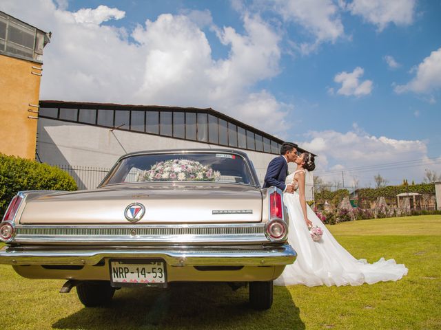 La boda de David y Michelle en Toluca, Estado México 32