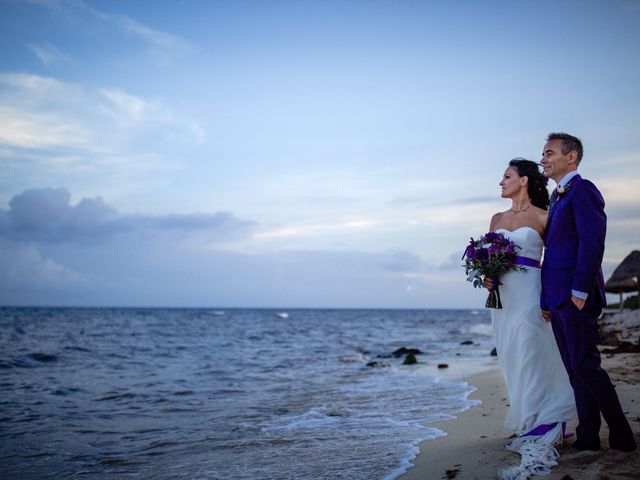 La boda de Dimitri y Lavinia en Playa del Carmen, Quintana Roo 22