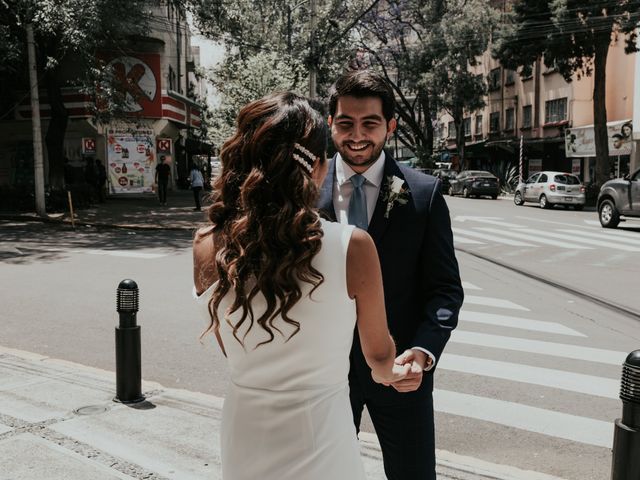 La boda de Fernanda y Víctor en Miguel Hidalgo, Ciudad de México 35