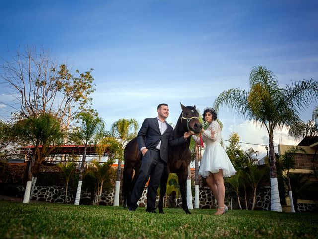 La boda de Bryan y Paulina en Peribán, Michoacán 7