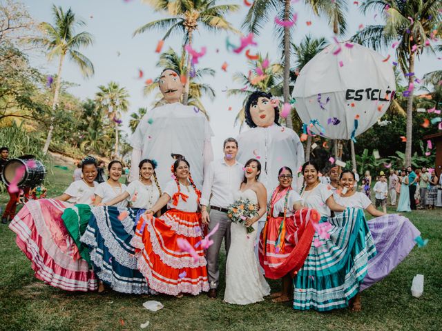 La boda de Aarón y Estelí en Huatulco, Oaxaca 78