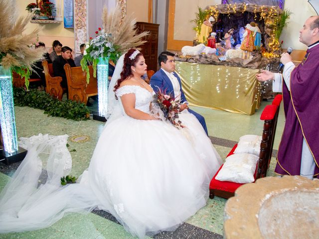 La boda de Quetzal y Jessy en Chalco, Estado México 23