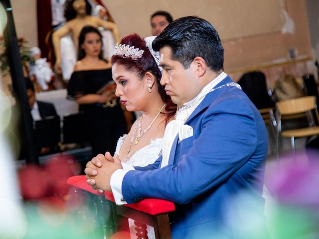 La boda de Quetzal y Jessy en Chalco, Estado México 27