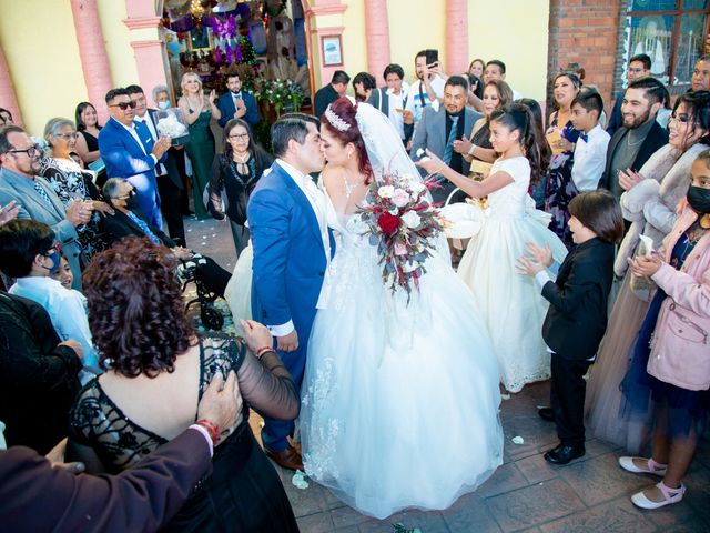La boda de Quetzal y Jessy en Chalco, Estado México 29