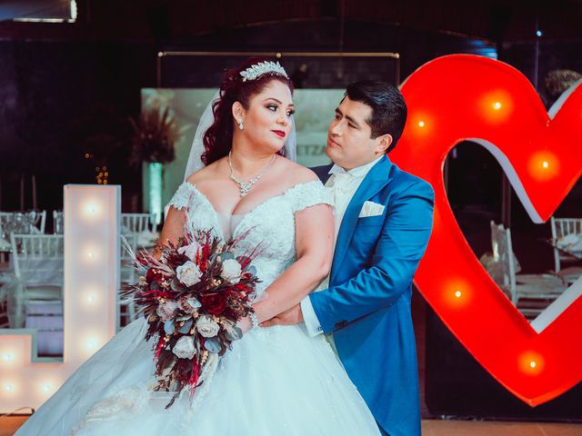 La boda de Quetzal y Jessy en Chalco, Estado México 33