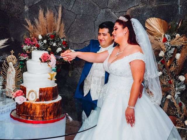 La boda de Quetzal y Jessy en Chalco, Estado México 47