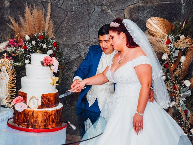 La boda de Quetzal y Jessy en Chalco, Estado México 48