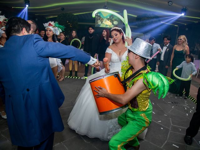 La boda de Quetzal y Jessy en Chalco, Estado México 63
