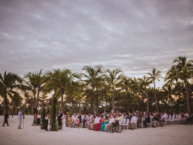 La boda de Leonardo y Mónica en Puerto Aventuras, Quintana Roo 41