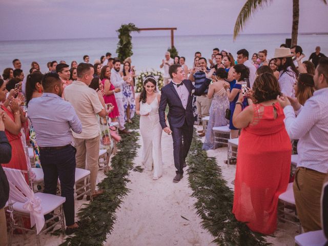 La boda de Leonardo y Mónica en Puerto Aventuras, Quintana Roo 48