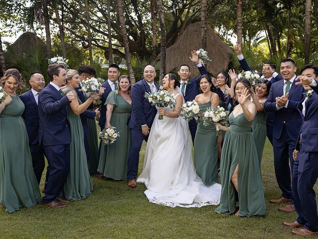 La boda de Angelo y Kristina en Playa del Carmen, Quintana Roo 22