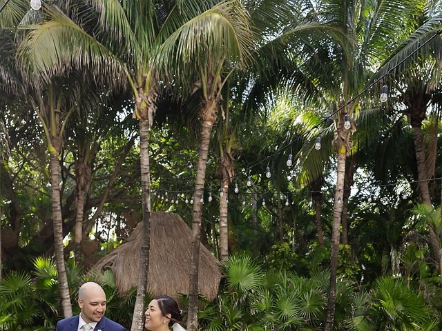 La boda de Angelo y Kristina en Playa del Carmen, Quintana Roo 23