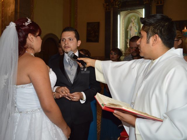 La boda de Angel y Maleny en Valle de Santiago, Guanajuato 6