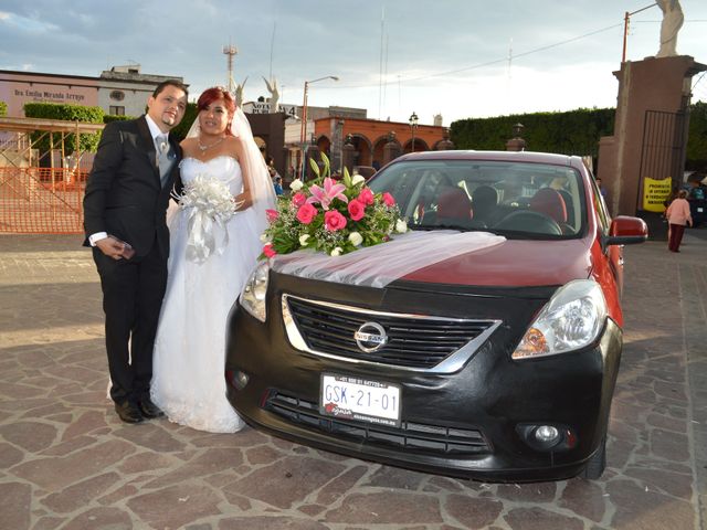 La boda de Angel y Maleny en Valle de Santiago, Guanajuato 29