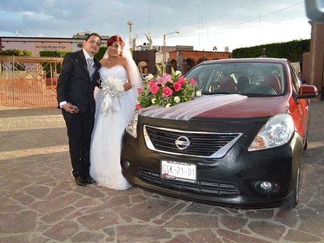 La boda de Angel y Maleny en Valle de Santiago, Guanajuato 31