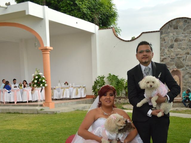 La boda de Angel y Maleny en Valle de Santiago, Guanajuato 32