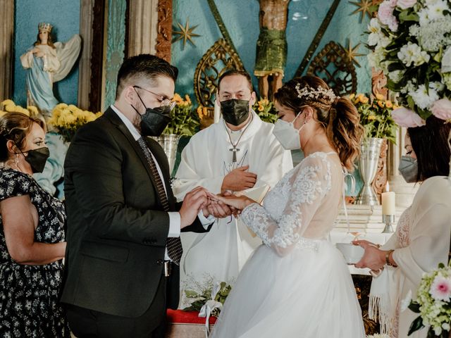 La boda de Eduardo y Ivón en Amanalco, Estado México 39