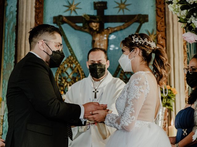 La boda de Eduardo y Ivón en Amanalco, Estado México 41