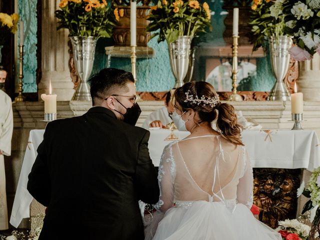 La boda de Eduardo y Ivón en Amanalco, Estado México 47