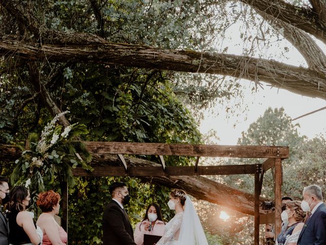 La boda de Eduardo y Ivón en Amanalco, Estado México 78