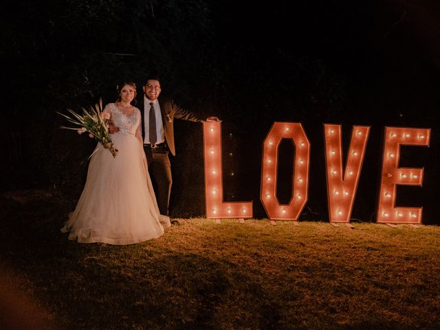 La boda de Eduardo y Ivón en Amanalco, Estado México 126