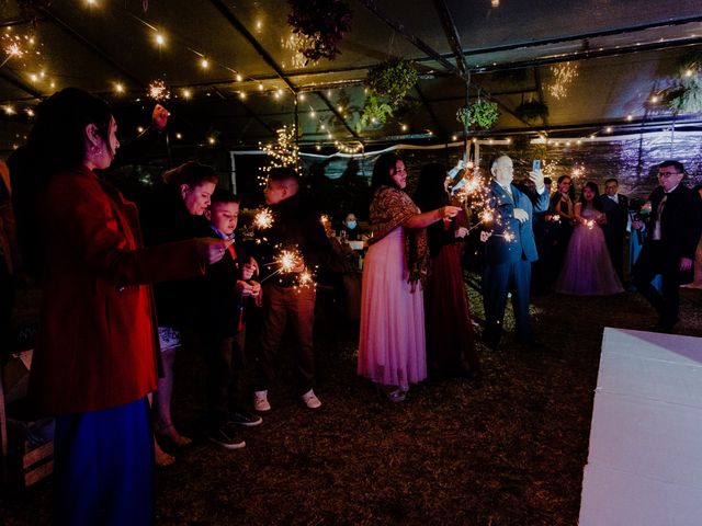 La boda de Eduardo y Ivón en Amanalco, Estado México 139