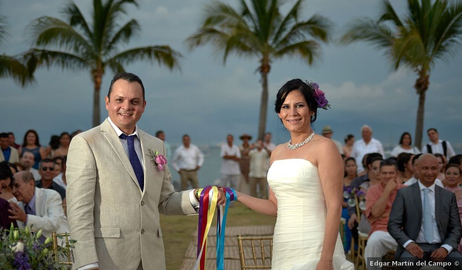 La boda de Gabriel y Sharon en Bahía de Banderas, Nayarit