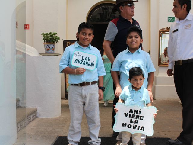 La boda de Abraham y Laura en San Martín Texmelucan, Puebla 1