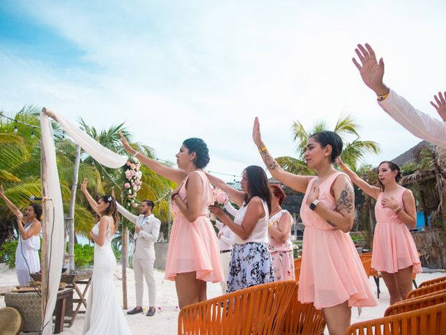 La boda de Jorge y Andrea en Tulum, Quintana Roo 13