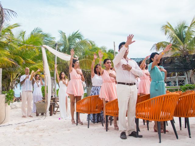 La boda de Jorge y Andrea en Tulum, Quintana Roo 14