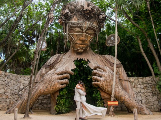 La boda de Jorge y Andrea en Tulum, Quintana Roo 34