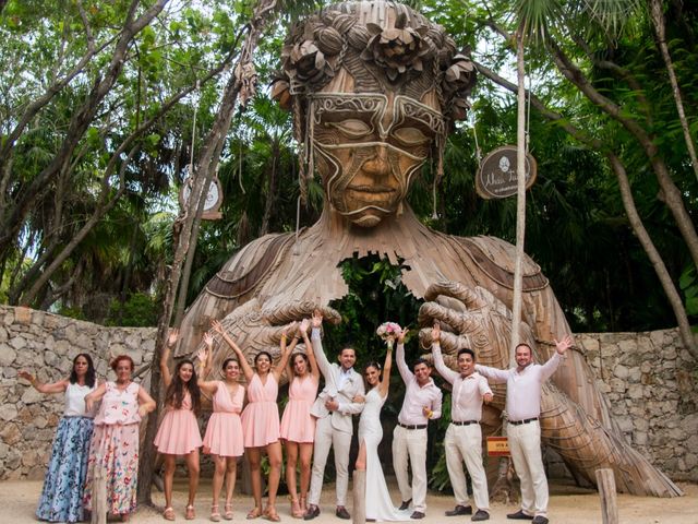 La boda de Jorge y Andrea en Tulum, Quintana Roo 35