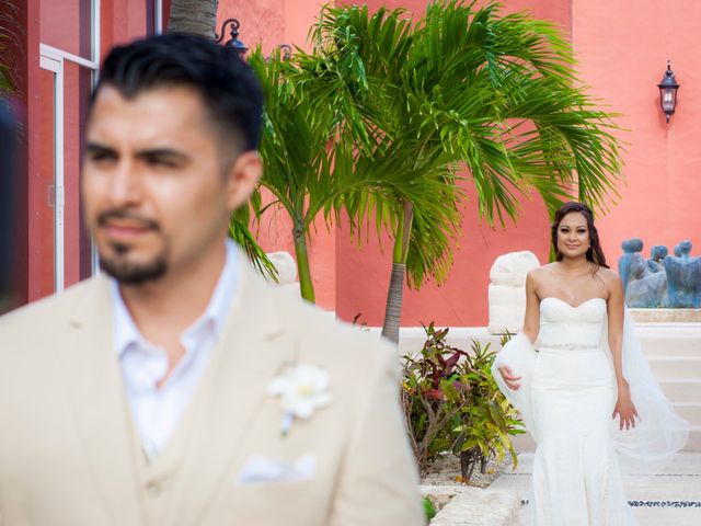 La boda de David y Saini en Puerto Morelos, Quintana Roo 13